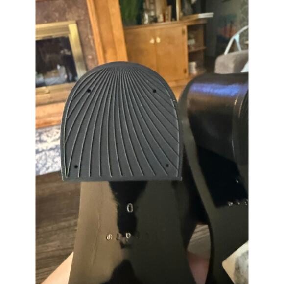 SANDRO Paris Chain Block Heels Sandals Sz. EU 40 / US 9 - Picture 7 of 10